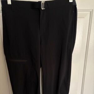 Women's 8/40 Columbia Omni Shield Titanium Pants Sportswear Black Buckle Zip